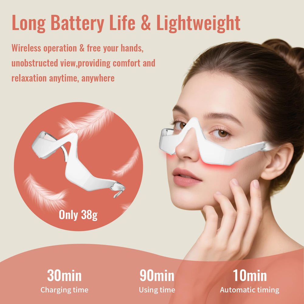 JCOTTON portable eye care device fits easily in a bag for travel