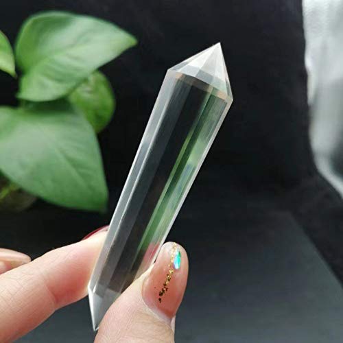 jdflying clear quartz double terminated wand for versatile use