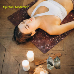 jdflying Ghost Quartz Wand lodolite shows natural patterns for reflection and spiritual focus