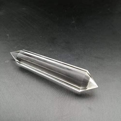 jdflying Vogel crystal point with 12 facets for mindful energy