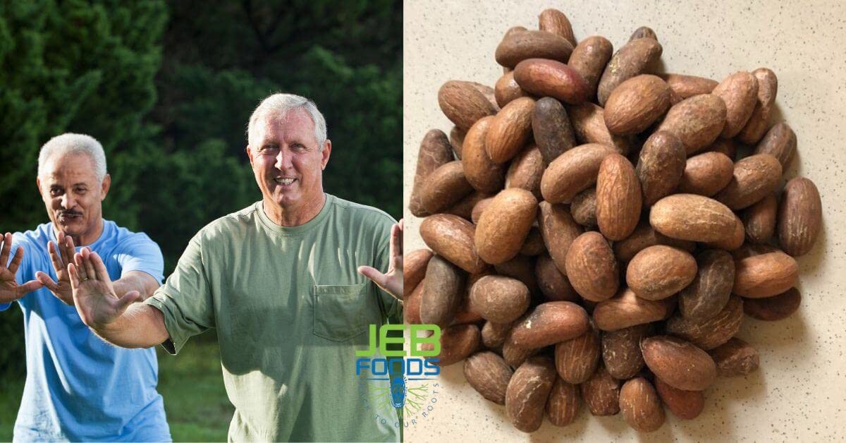 JEB FOODS packaging label, all-natural, additive-free quality.