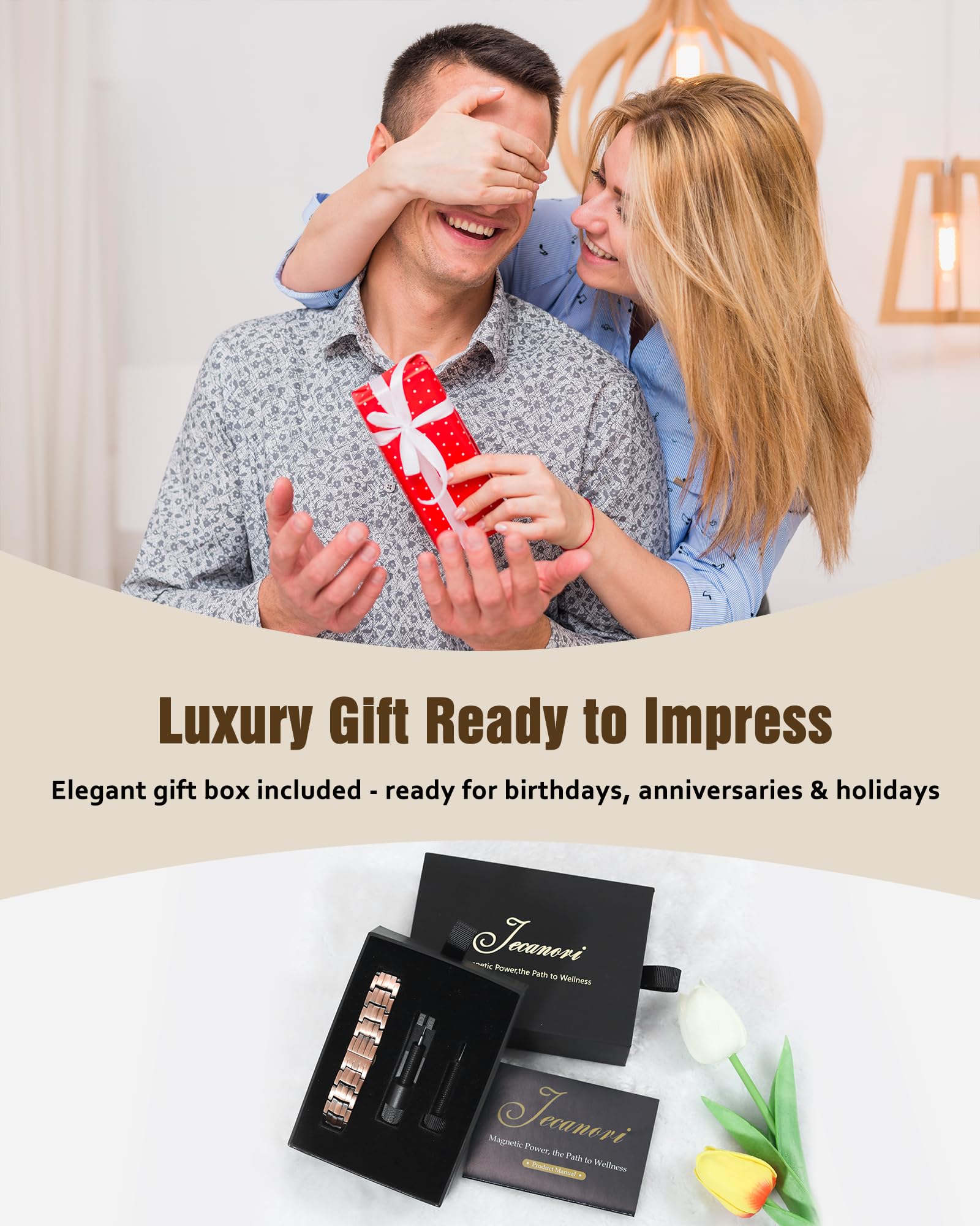 Jecanori Adjustable Fit with included adjustment tool for perfect comfort