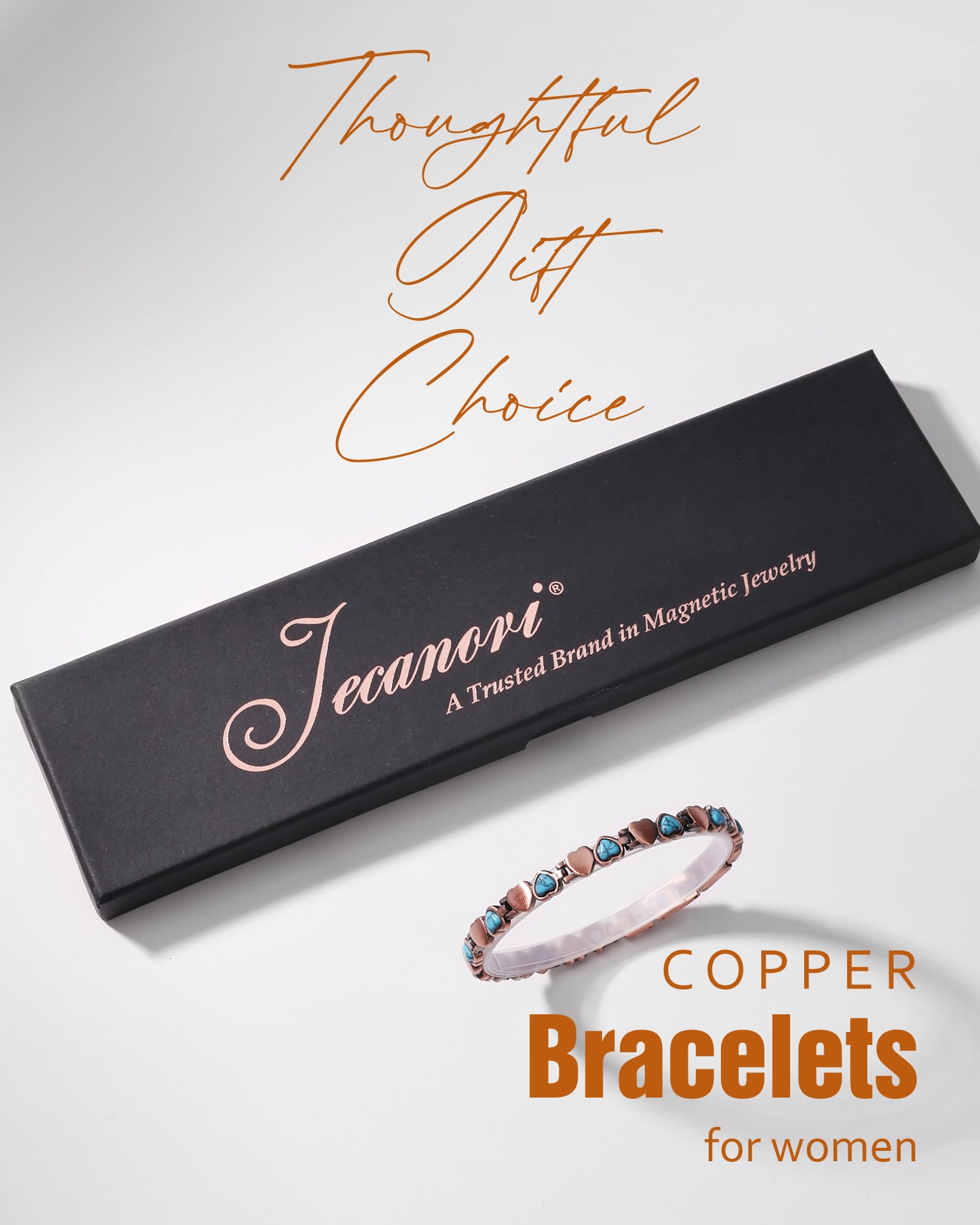 Jecanori adjustable wear feel emphasizes comfort and fit on the wrist.