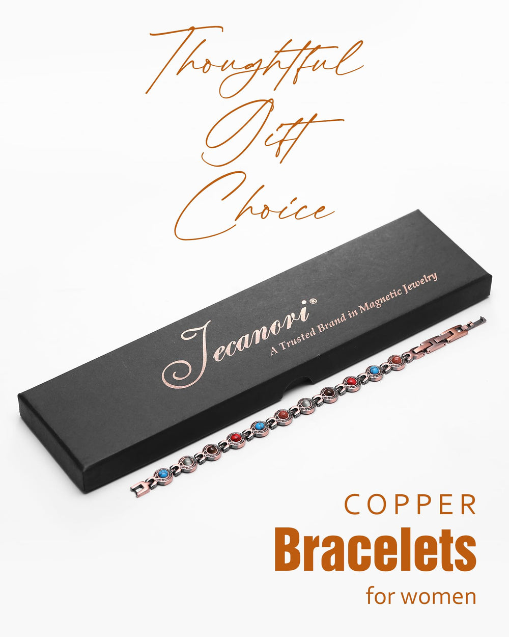 Jecanori copper bracelet ready for daily wear and gifting.