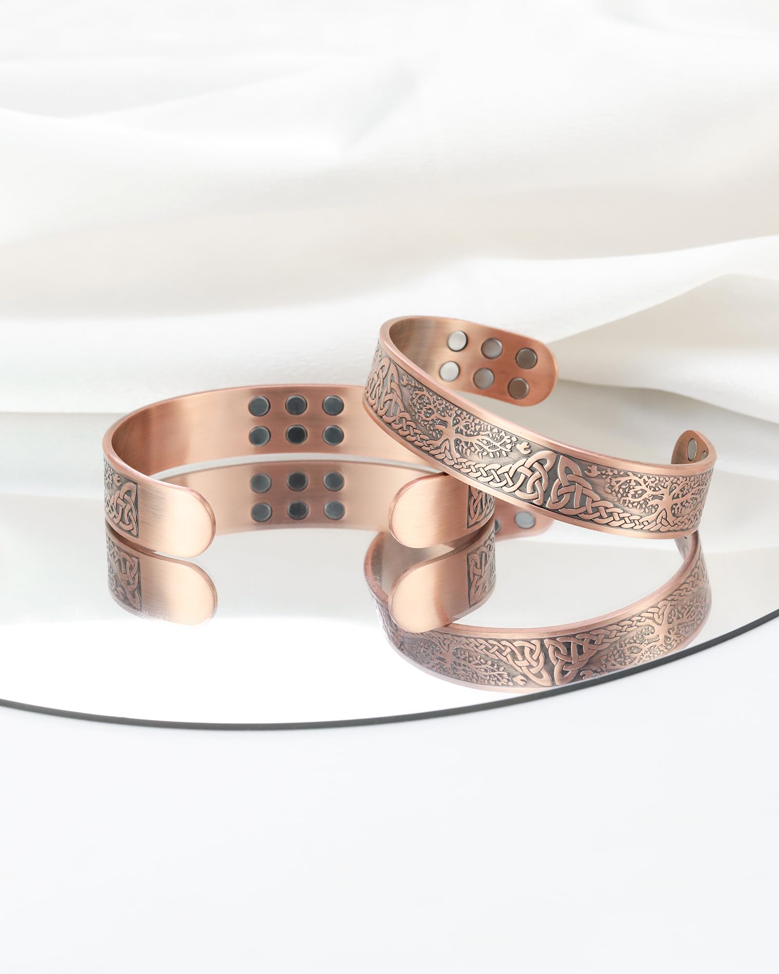 Jecanori 6.89-inch bracelet with versatile sizing