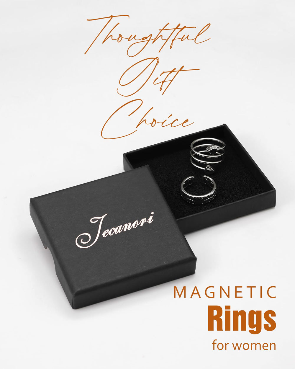 Jecanori ring pairs with watches for a stylish, coordinated look.