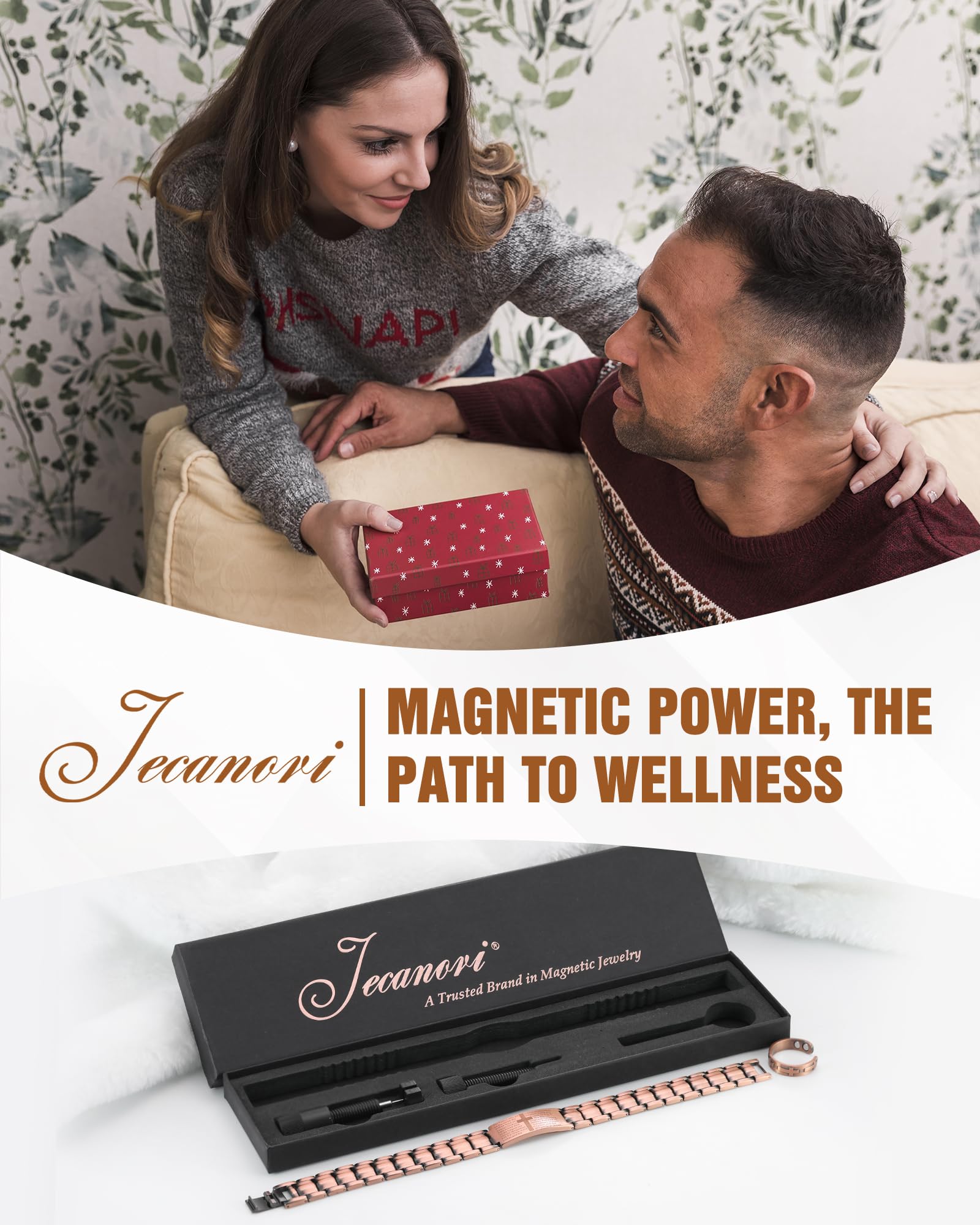 Daily wear comfort with a polished copper bracelet