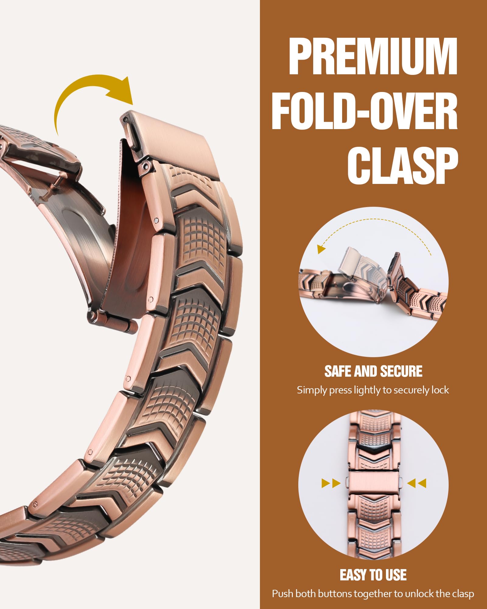 Jecanori free sizing tool in use for a customized, comfortable fit