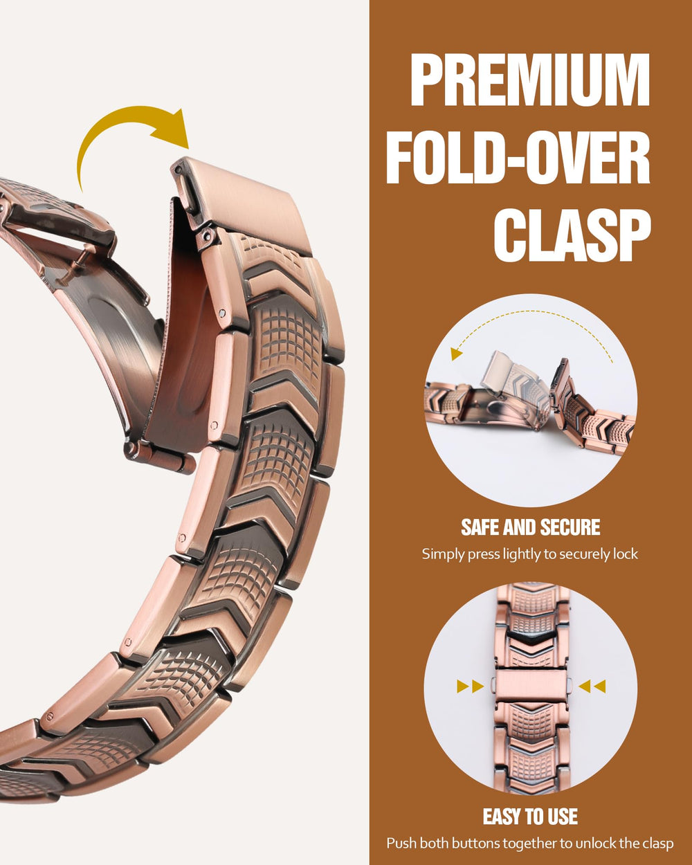 Jecanori free sizing tool in use for a customized, comfortable fit