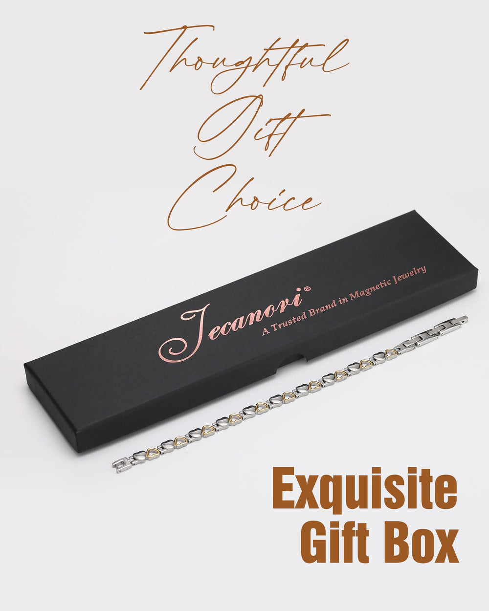 Free sizing tool included with the Jecanori bracelet for easy resizing