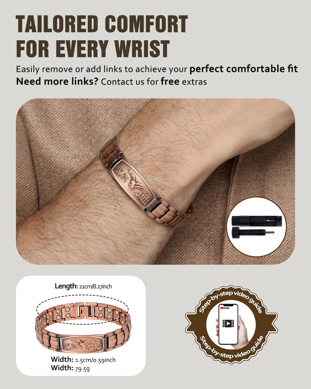 Jecanori gift-ready bracelet box for thoughtful gifting.