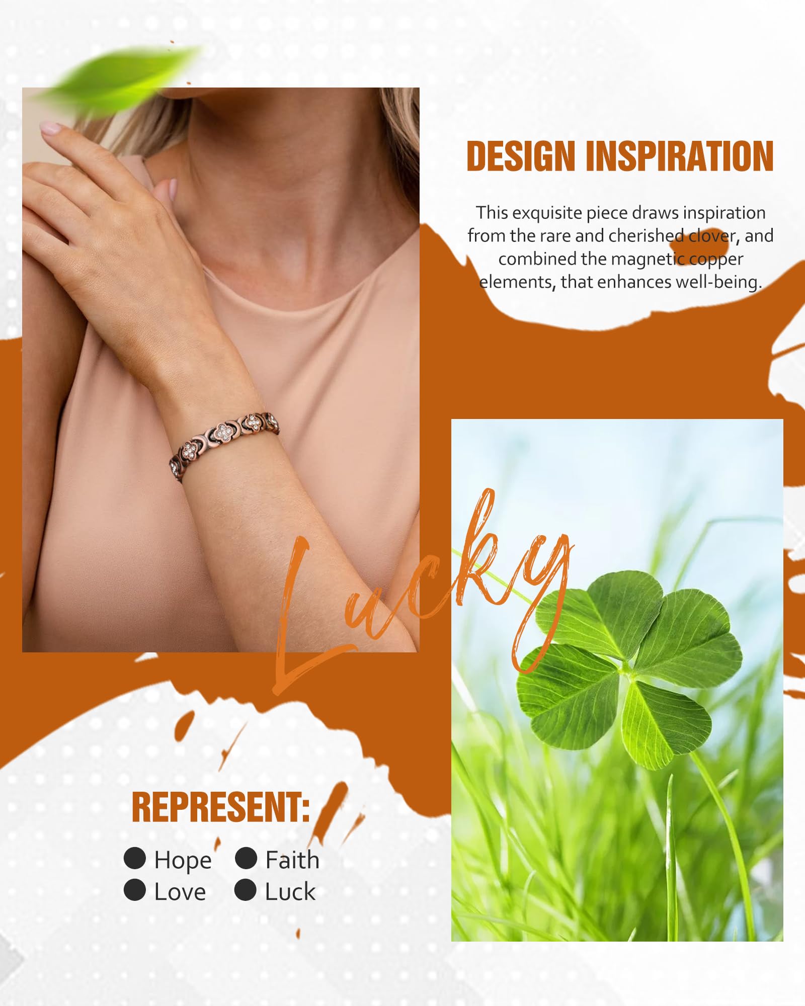 Jecanori hypoallergenic copper pieces designed for sensitive skin
