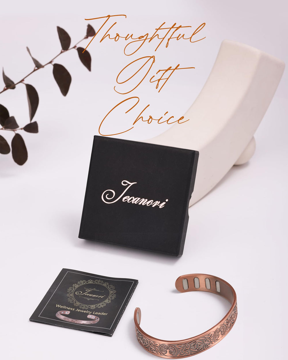 Jecanori one-size-fits-most design covering 6.5 to 8.75 inch wrists