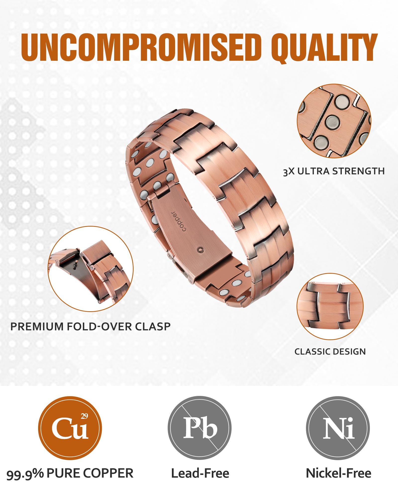 Jecanori sizing tool included helps achieve a perfect fit.