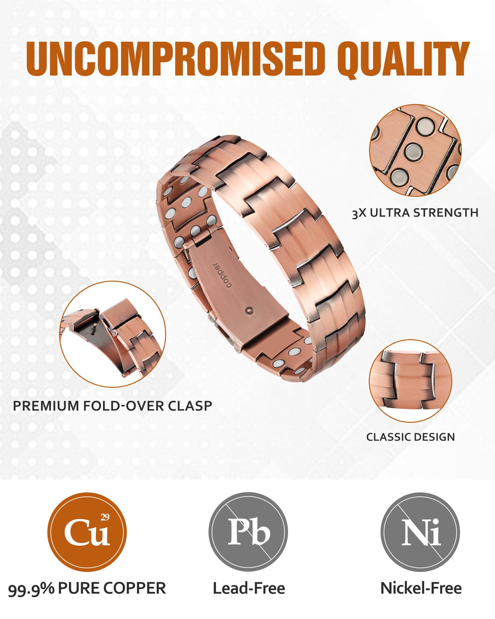Jecanori sizing tool included helps achieve a perfect fit.