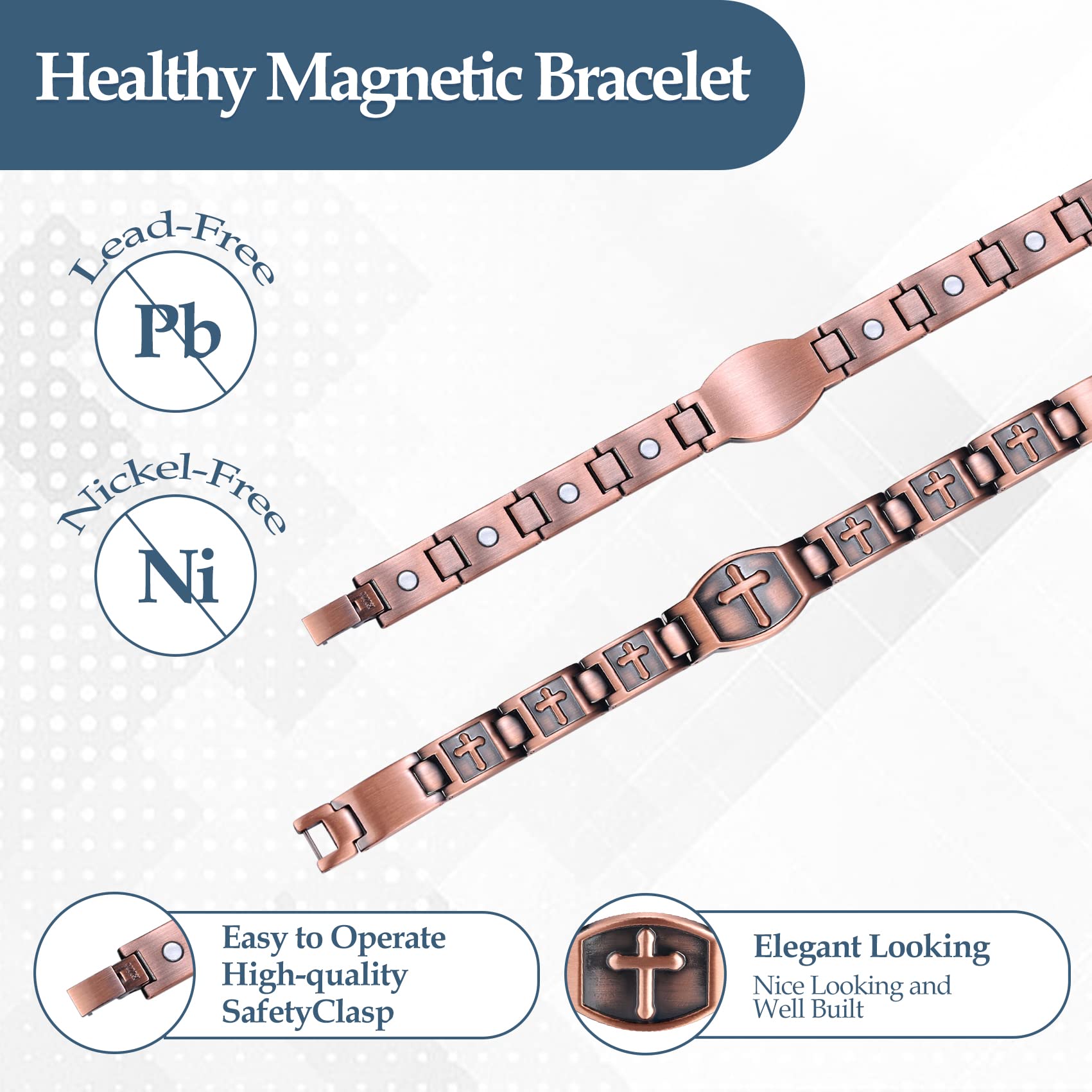Jecanori Sizing tool included with the bracelet set.
