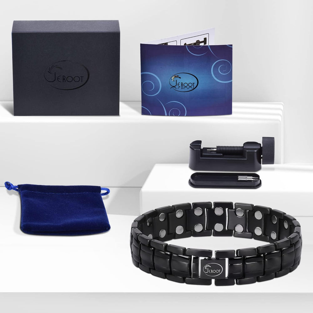 Jeroot stylish men's bracelet worn on wrist for daily use.