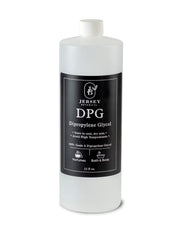 Jersey Botanical DPG 32oz bottle highlighting purity and ready-for-fragrance blends