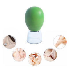 Jesakmie green nipple vacuum cup front view—suitable for inverted or flat nipples.