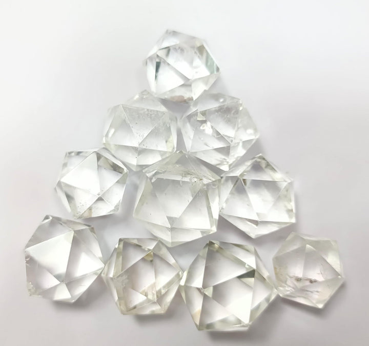 Jet International compact crystal enhances home energy according to feng shui principles.