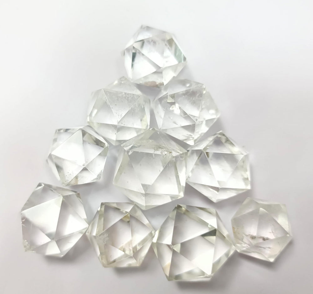 Jet International compact crystal enhances home energy according to feng shui principles.