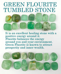 Jet International Green Fluorite on a desk promoting concentration and clarity