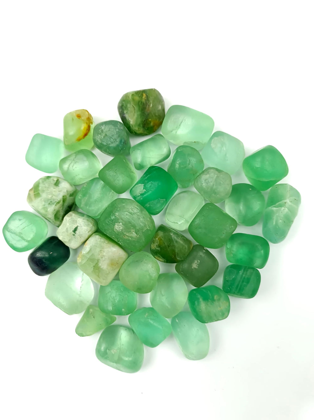 Jet International Green Fluorite aura cleansing grid improves energy flow