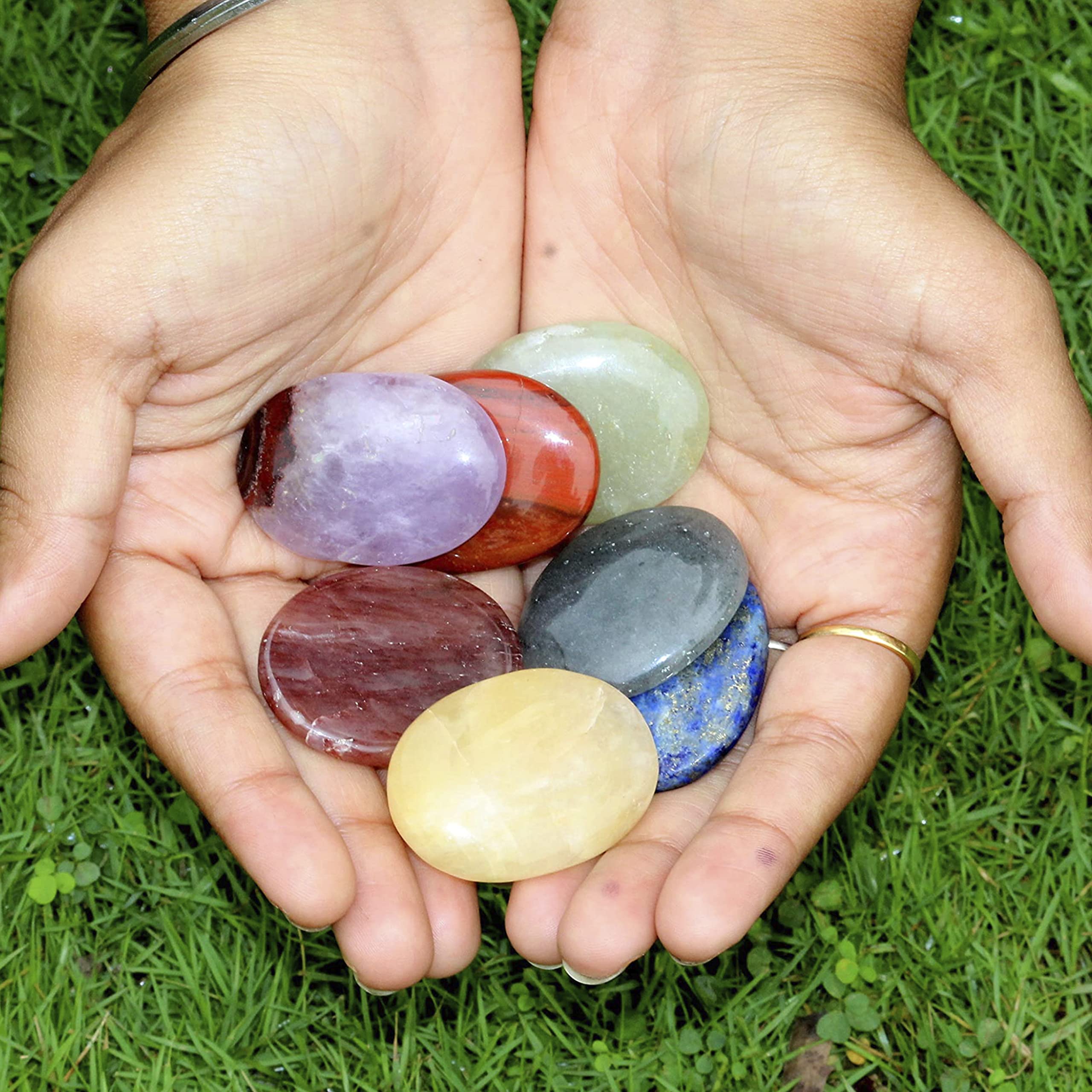 Jet International handcrafted chakra set for daily ritual and emotional clarity.