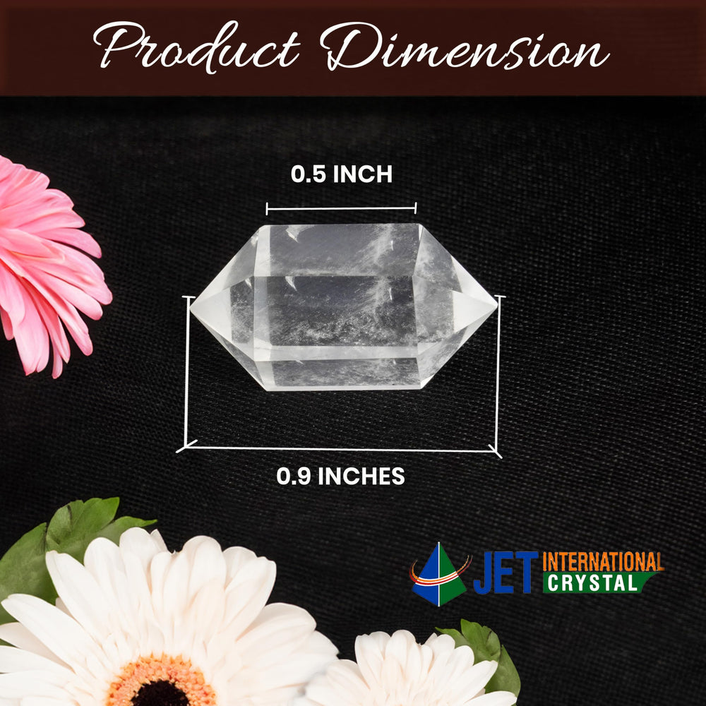 Jet International Herkimer quartz diamonds brilliance, a vivid display of sparkling energy for meditation-inspired spaces.
