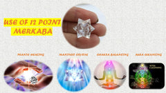 Jet International Merkaba crystal offers protection and supports elevated awareness during sessions.