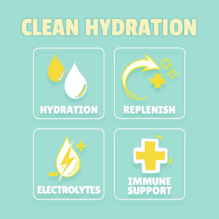 Jet Social Rocket Hydration lemonade scoop mixing powder for quick hydration