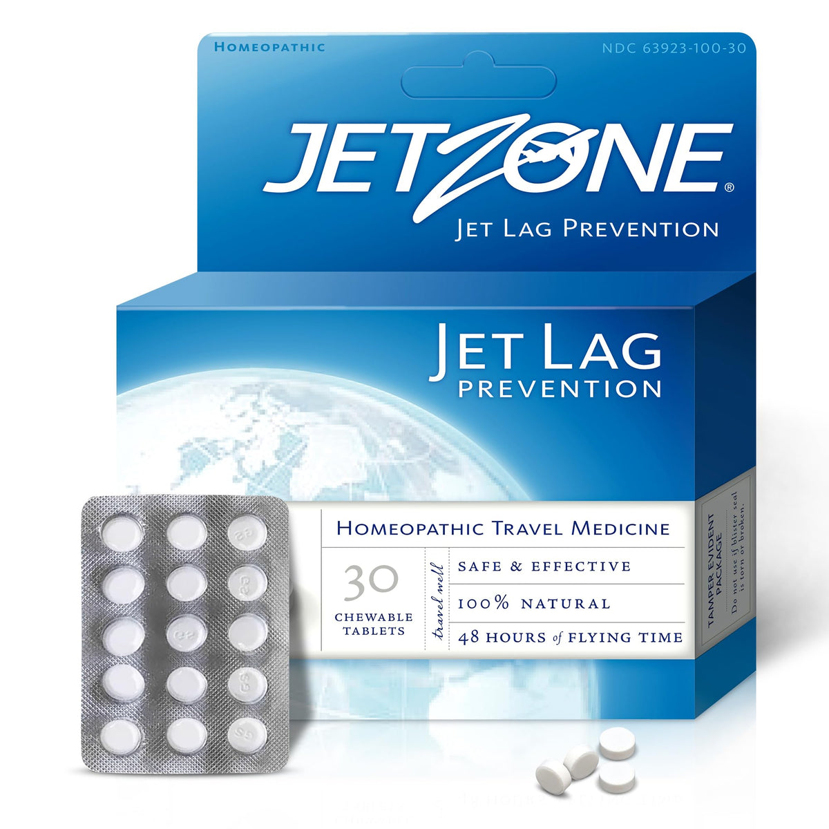 JetZone Jet Lag Remedy bottle front for circadian balance