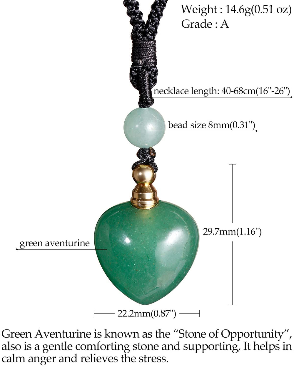 Jewever secure screw-top pendant keeps fragrance contained.
