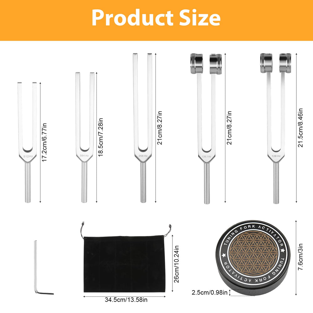 JFRHUDS 128Hz tuning fork for precise vibration during energy work.