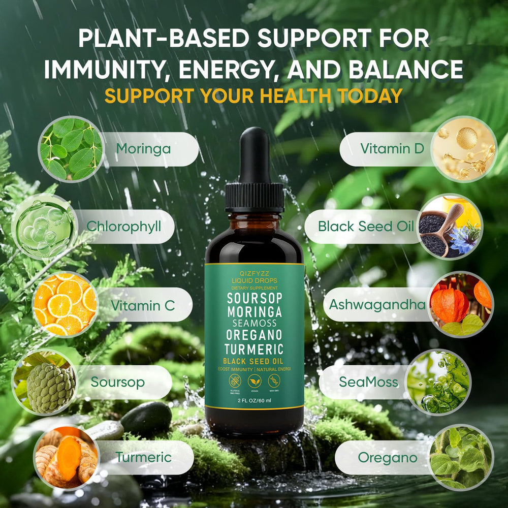 60 ml bottle label showing a 30-day supply and serving guidance.