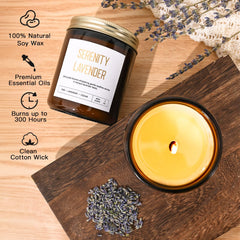 JGXLQ eucalyptus-fresh candle delivers bright, clean scent for uplifting moments