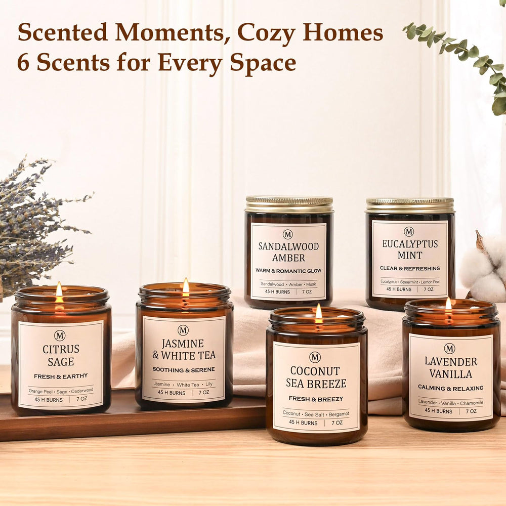 JGXLQ Coconut Sea Breeze candle evokes breezy coastal vibes for relaxation