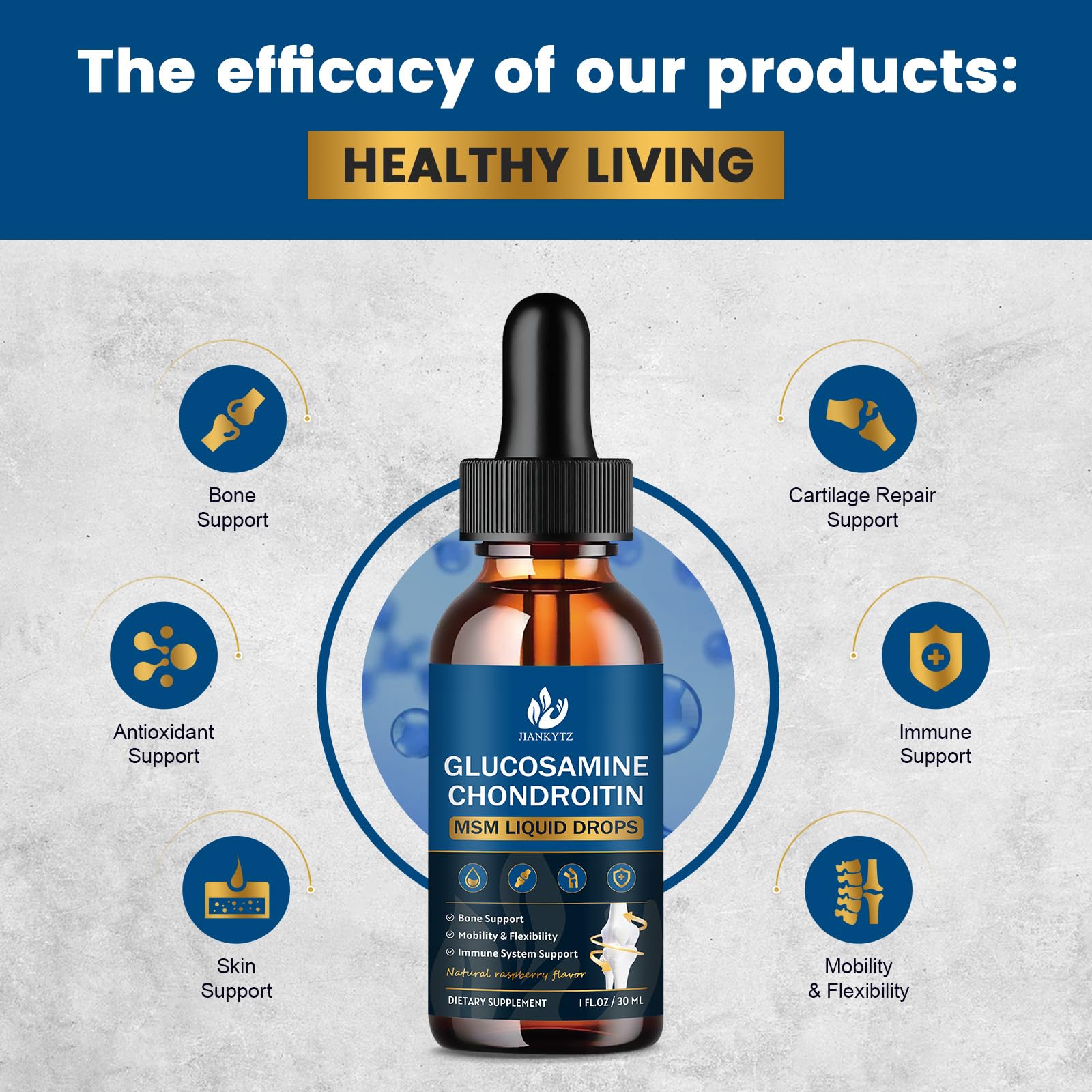 JIANKYTZ vegan sugar free formula packaging with natural ingredients