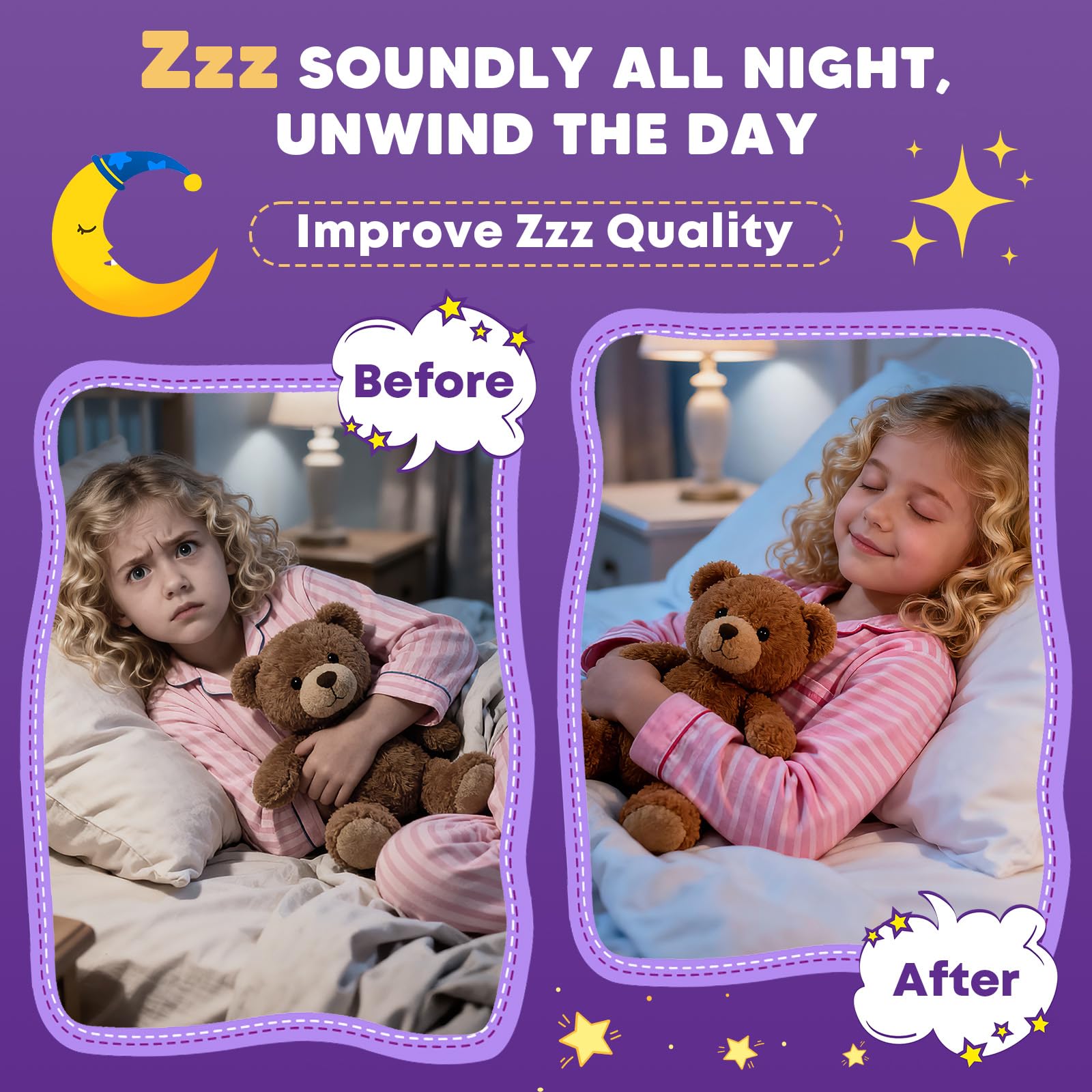 JIANKYTZ chamomile and lavender extracts add a calming touch to the gummies