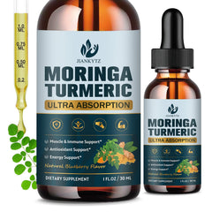 JIANKYTZ Organic Moringa Liquid Drops bottle for daily energy support.