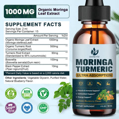 JIANKYTZ Moringa liquid drops dispensing pipette shown for easy dosing.