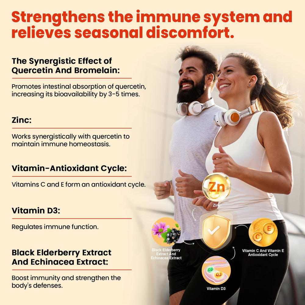 Adults' quercetin bromelain gummies chew for easy daily supplementation