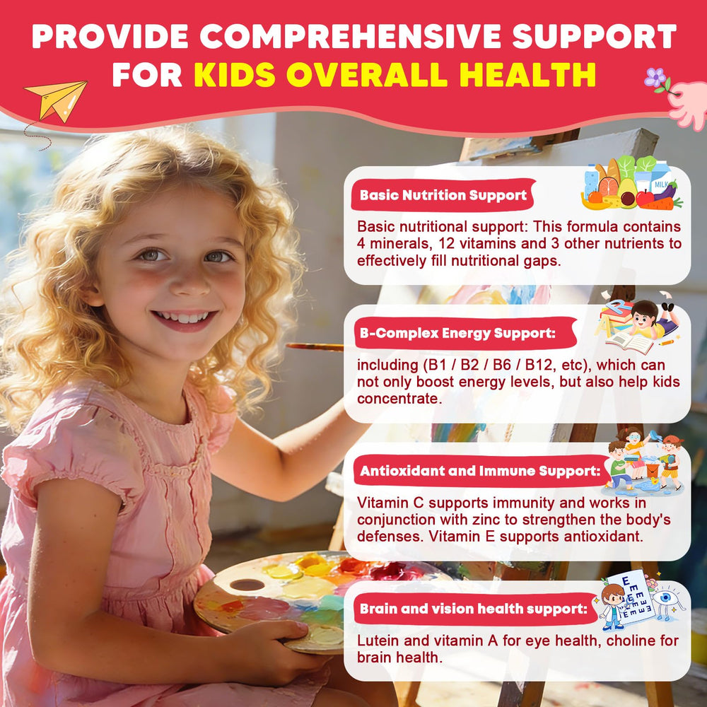 JIANKYTZ nutrition label close-up noting minerals and vitamins for growth support
