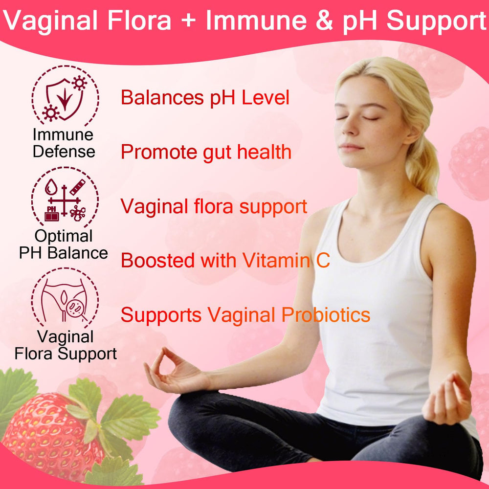 JianQ PH Gummies for Women packaging front emphasizes vegan, sugar-free wellness.