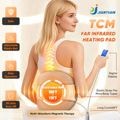 JIANYUAN TCM wrap back torso area covers large muscles for tension relief.