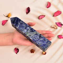 JIC Gem blue sodalite for emotional healing and calm