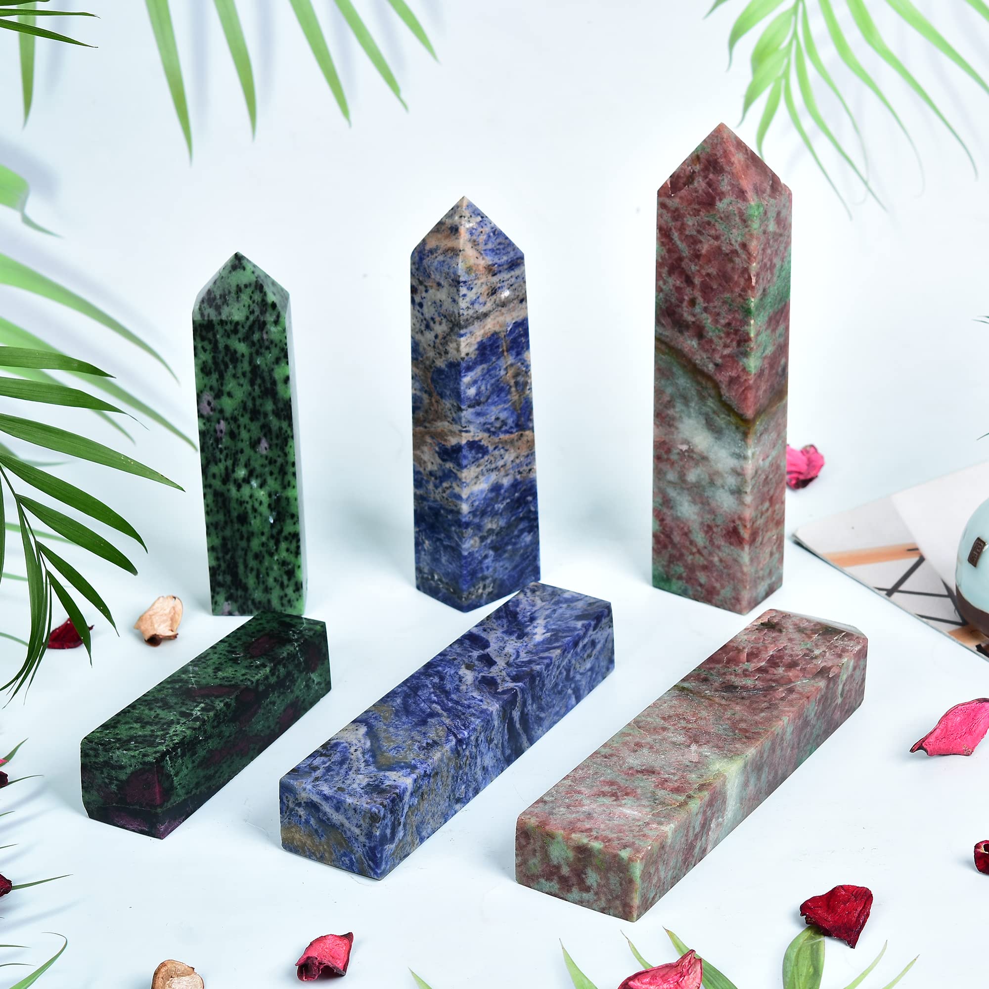 JIC Gem blue sodalite for spiritual grid work and meditation