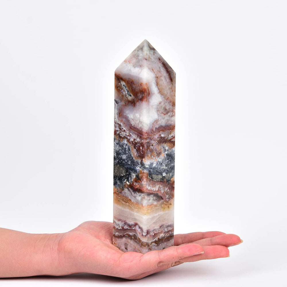 JIC Gem crystal grid decor accent with natural beauty and calming vibes