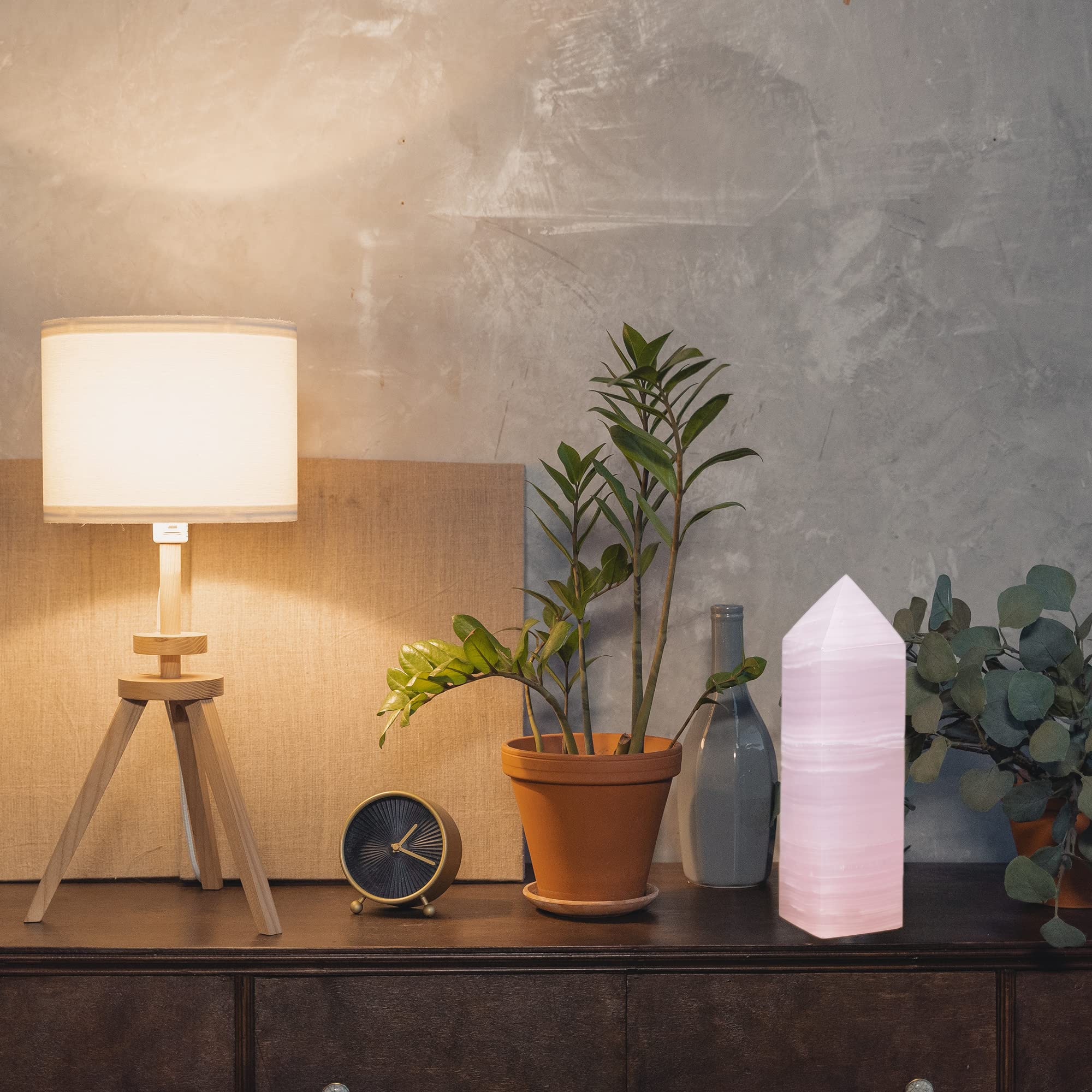JIC Gem natural, unique crystal tower ships with care and thoughtful packaging.