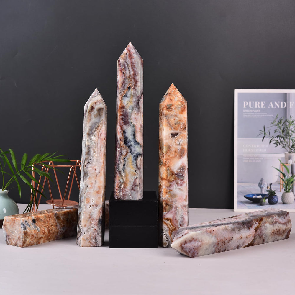 JIC Gem crystal healing decor gift for crystal beginners and fans.